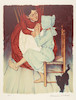 Thumbnail of Norman Rockwell (1894-1978); Huckleberry Finn Suite; image 3