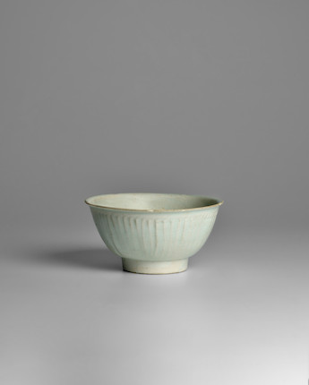 A RARE SILVER-FORM YINGQING FOOTED BOWL Southern Song dynasty (1127-1279) image 1