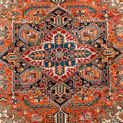 Heriz Carpet Iran 9 ft. x 11 ft. 6 in. image 2