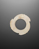 Thumbnail of A JADE NOTCHED DISC, YABI Late Neolithic period - early Shang dynasty image 4
