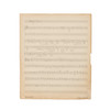 Thumbnail of GERSHWIN WORKING MUSICAL MANUSCRIPT PAGE FROM OF THEE I SING. GERSHWIN, GEORGE. 1898-1937. Autograph Musical Manuscript titled Says You, 1 p, folio (330 x 268 mm), n.p., c.1931, image 2