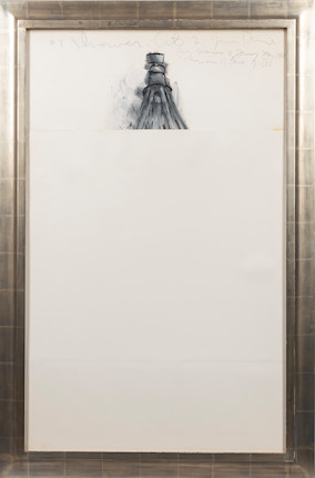Jim Dine (American, born 1935) 1 Shower (framed 41 1/2 x 27 1/2 in) image 2