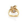 Thumbnail of A GOLD, TANZANITE AND DIAMOND RING image 2
