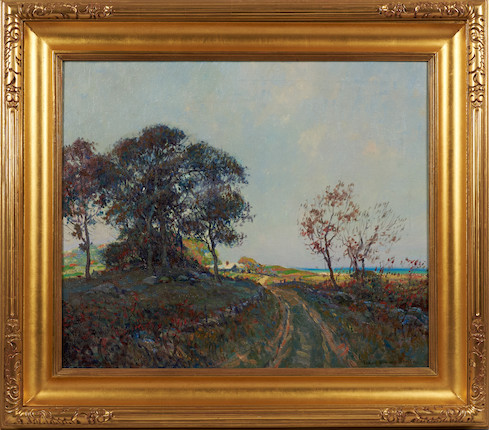 Frank Vining Smith (American, 1879-1967) Shore Acres (Chatham, Massachusetts) 22 x 26 in. (55.9 x 66.0 cm) framed 30 1/4 x 34 1/2 in. image 2