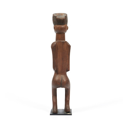 A Chokwe wood figure  ht. 18 3/4 in. image 2