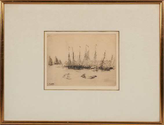 James Ensor (1860-1949); Chaloupes; image 2