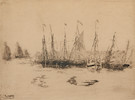 Thumbnail of James Ensor (1860-1949); Chaloupes; image 1