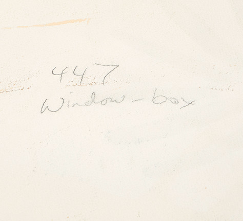 Alexander Calder (American, 1898-1976) Window Box 42 1/2 x 29 1/2 in. (108.0 x 74.5 cm) (framed 48 x 36 1/2 x 1 1/2 in.) image 2