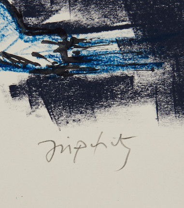 Jacques Lipchitz (1891-1973); Untitled from the Flight portfolio; image 2