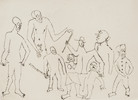 Thumbnail of Alexander Calder (1898-1976); Untitled (Santa Claus VI); image 1