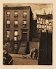 Thumbnail of William Sharp (American, 1900-1961); Three New York Views Third Avenue Nocturn, Manhattan Gossip, and Blue Monday on Second Ave; image 1