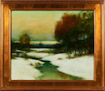 Thumbnail of Dennis Sheehan (American, born 1950) Late October Snow 20 x 24 in. (50.8 x 61.0 cm) framed 25 1/2 x 29 1/4 in. image 6