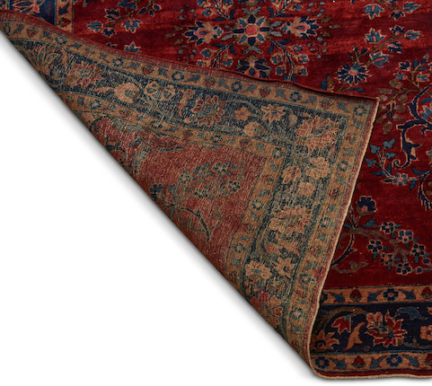 Kashan Rug Iran 3 ft. 5 in. x 4 ft. 9 in. image 4