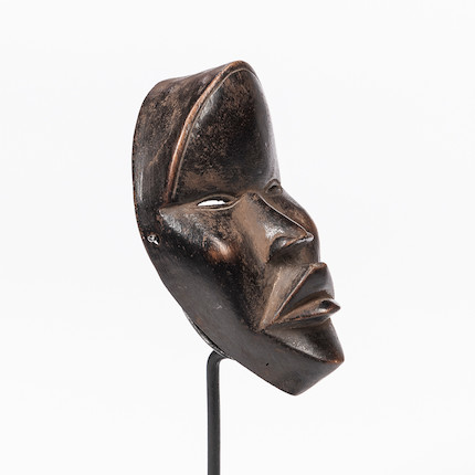 A small Dan mask ht. 6 1/2, wd. 4 in. image 4