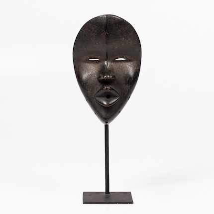 A Dan face mask ht. 8 1/2, wd. 5 1/4 in. image 5