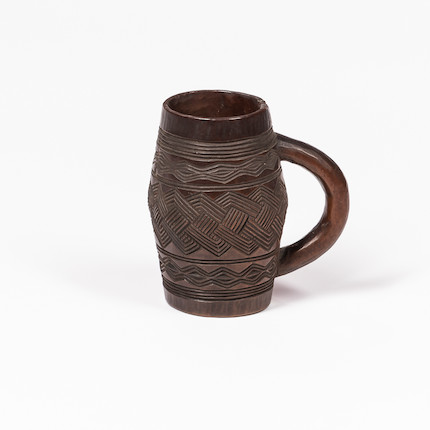 A Kuba palm wine cup ht. 5 7/8 in. image 2