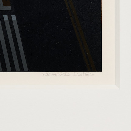 Richard Estes (born 1932); Piccadilly Station from the portfolio Urban Landscapes No. 2; image 3