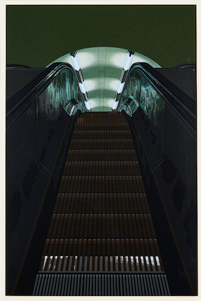 Richard Estes (born 1932); Piccadilly Station from the portfolio Urban Landscapes No. 2; image 1