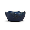 Thumbnail of A RARE ARTS AND CRAFTS BLUE AND BLACK GLAZED EARTHENWARE 'BAT' BOWL height 4in (10cm); diameter 8 1/2in (22cm) image 2