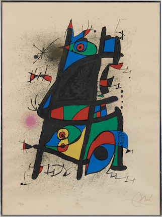 Joan Miró (1893-1983); La gestation des couleurs; image 1