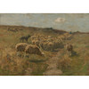 Thumbnail of Henry Singlewood Bisbing (American, 1849-1933) Summer Day in the Hills 20 x 29 in. (50.0 x 73.5 cm) period frame 30 1/2 x 39 in. image 1
