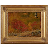 Thumbnail of Worthington Whittredge (American, 1820-1910) Study of Sumacs and Immortals, Autumn 10 1/8 x 13 5/8 in. (25.7 x 34.6 cm) framed 15 1/2 x 19 in. image 3