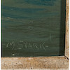 Thumbnail of Melville F. Stark (American, 1903-1987) Gloucester Harbor 24 1/2 x 29 5/8 in. (62.5 x 75.5 cm) framed 30 1/4 x 35 1/2 x in. image 2