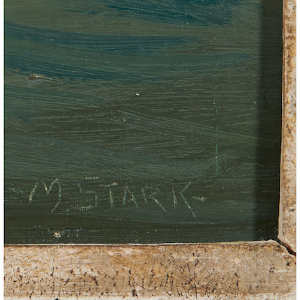 Melville F. Stark (American, 1903-1987) Gloucester Harbor 24 1/2 x 29 5/8 in. (62.5 x 75.5 cm) framed 30 1/4 x 35 1/2 x in. image 2