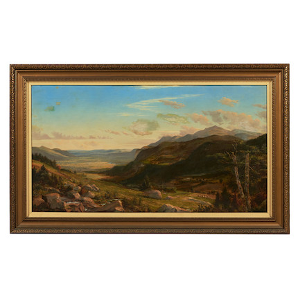 Charles DeWolf Brownell (American, 1822-1909) The Source of the River 24 x 44 in. (61.5 x 111.8 cm) framed 31 1/4 x 51 1/4 in. image 2