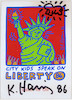 Thumbnail of After Keith Haring (1958-1990); City Kids Speak on Liberty; image 1