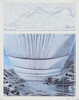 Thumbnail of Christo & Jeanne-Claude (1935-2020; 1935-2009); Over the River / Project for the Arkansas River, Colorado - from Underneath; image 1