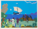 Thumbnail of Romare Bearden (1911-1988); Siren's Song from The Odysseus Suite; image 1