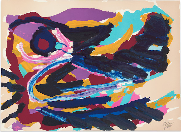 Karel Appel (1921-2006); Nesting Bird; image 1