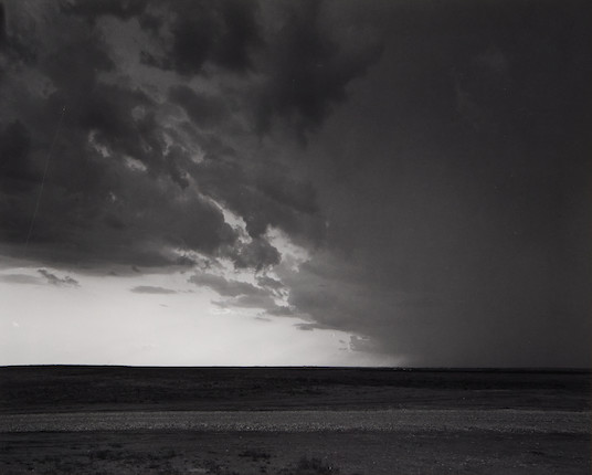 Frank Gohlke (born 1942); Edge of thunderstorm, looking south near Dean, Texas; image 1