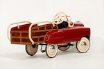 Thumbnail of Vintage Murray 'Woodie' Pedal Car image 6