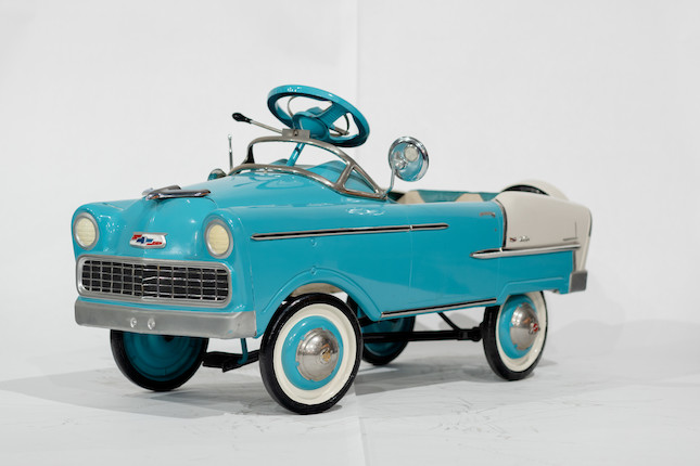 Vintage 'Shoebox -Chevy' style Pedal Car image 1