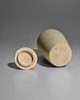 Thumbnail of A GLAZED WHITE STONEWARE JAR AND COVER Sui dynasty image 2