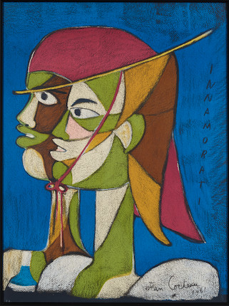 Jean Cocteau (1889-1963); Six Plates, from Les Innamorati; (6) image 2