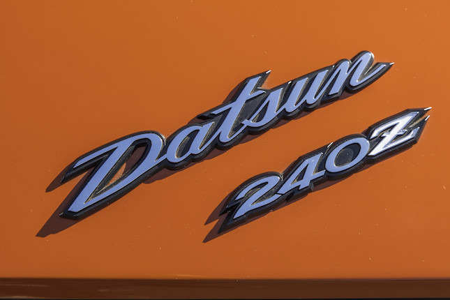 1970  Datsun  240Z  Chassis no. HLS30-11377 Engine no. L24-015249 image 48