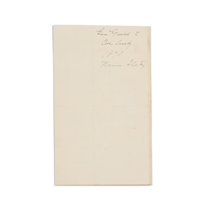Grant, Ulysses S. (1822-1885), Autograph Letter Signed image 2