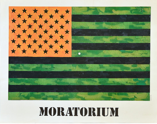 Jasper Johns (born 1930); Moratorium; image 1