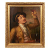 Thumbnail of Charles Bird King (American, 1785-1862) The Jolly Glass of Wine 30 x 25 1/4 in. (76.2 x 64.0 cm) framed 35 1/4 x 30 1/4 in. image 2