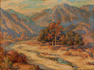 Thumbnail of Benjamin Chambers Brown (American, 1865-1942) Santa Anita Canyon, Autumn 18 x 24 in. (45.7 x 61.0 cm) framed 27 x 33 in. image 1