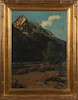 Thumbnail of Robert Van Vorst Sewell (American, 1860-1924) Copper River, Alaska signed 'RvV Sewell' (lower right), titled in an inscription (on the stretcher) 35 x 25 in. (89.0 x 63.5 cm)  (framed 44 1/4 x 34 1/4 in.) image 2