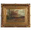 Thumbnail of Charles Paul Gruppe (American, 1860-1940) Autumn in the Catskills 14 x 20 in. (35.5 x 50.8 cm) framed 24 1/2 x 30 1/2 in. image 3