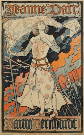 Eugène Grasset (1841-1917); Jeanne d'Arc/Sarah Bernhardt; image 1