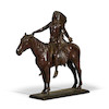 Thumbnail of Cyrus Edwin Dallin (American, 1861-1944) Appeal to the Great Spirit height 8 3/4 in. (22.5 cm) (including base) image 1