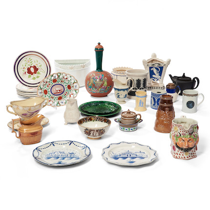Thirty-two English Pottery Items image 1