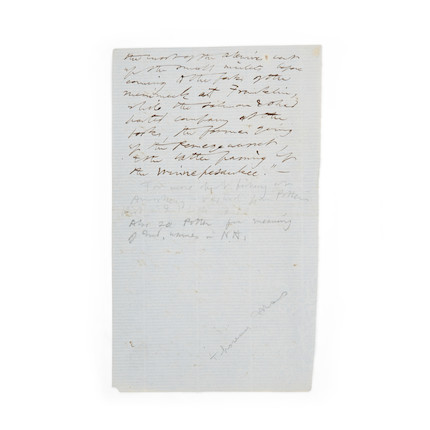 Thoreau, Henry David (1817-1862), Autograph Manuscript image 2
