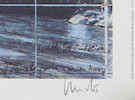 Thumbnail of Christo & Jeanne-Claude (1935-2020; 1935-2009); Over the River / Project for the Arkansas River, Colorado - from Underneath; image 2